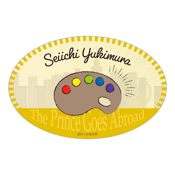 PRE-ORDER : New Prince of Tennis The Prince Goes Abroad Luggage Sticker Set