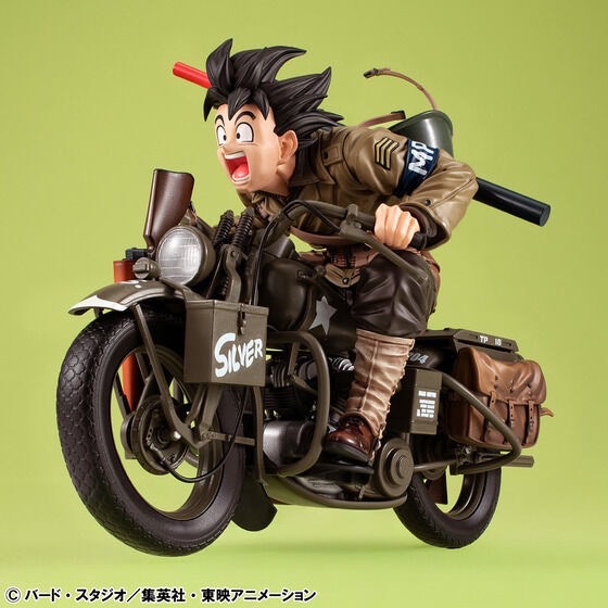 PRE-ORDER : Desktop Real McCoy EX DRAGON BALL Z SON GOKU & Bike