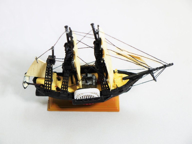 Mononofu Gaiden ''Han'' Vol.1 Miniature Ancient Modeled Sailing Ship Trading Figure by Boford (set of 8)