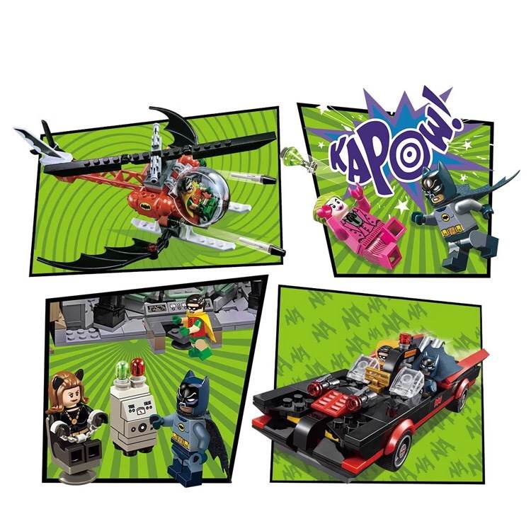 Lepin 07053 Batman Classic TV Series - Batcave 2,566pcs