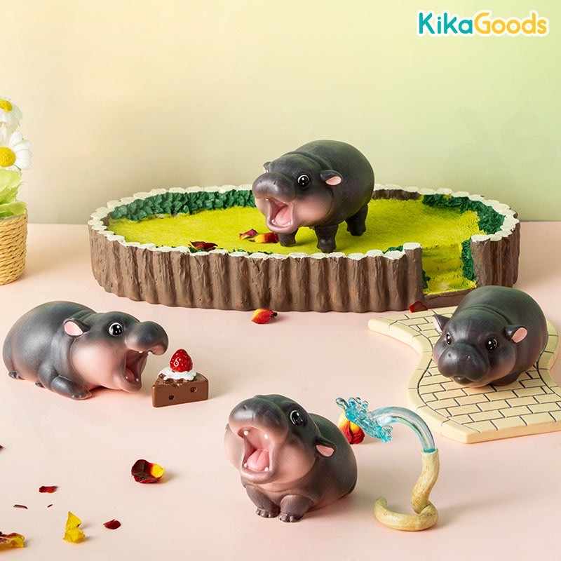 โมเดลหมูเด้ง ได้ 1ตัว - Thailand Moodeng Series by Animal Heavenly Body