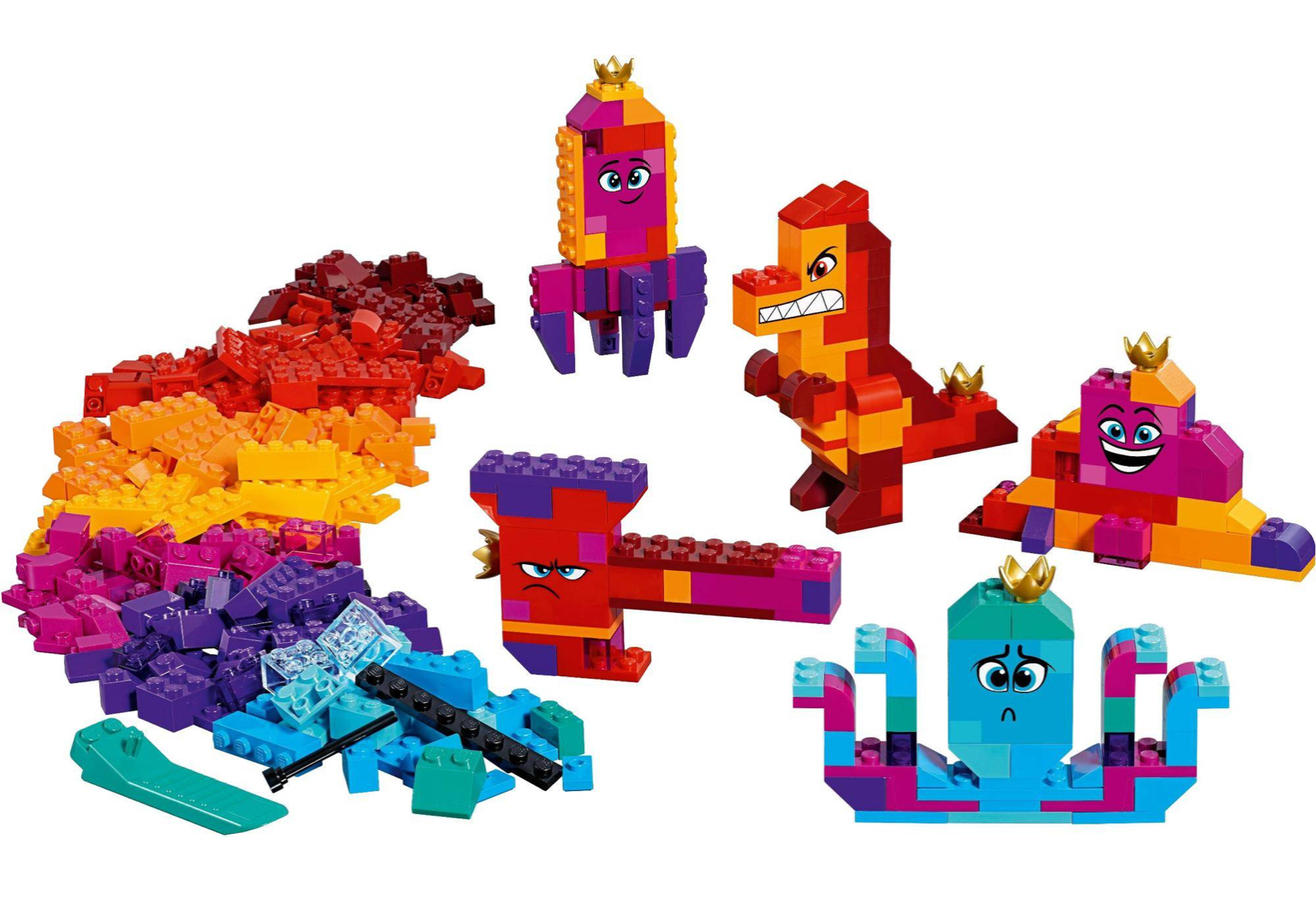 Lepin 45004 Queen Watevra's Build Whatever Box! 510pcs