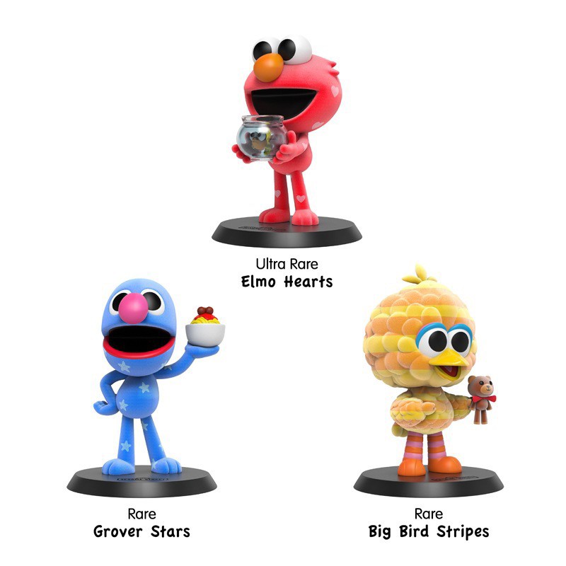 Fur Fwenz : Sesame Street Series Blind Box by Mighty Jaxx (Set of 6+3 secrets)
