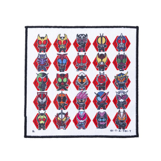PRE-ORDER : Kamen Rider Geats & Kamen Rider Series Deformed Mini Towel