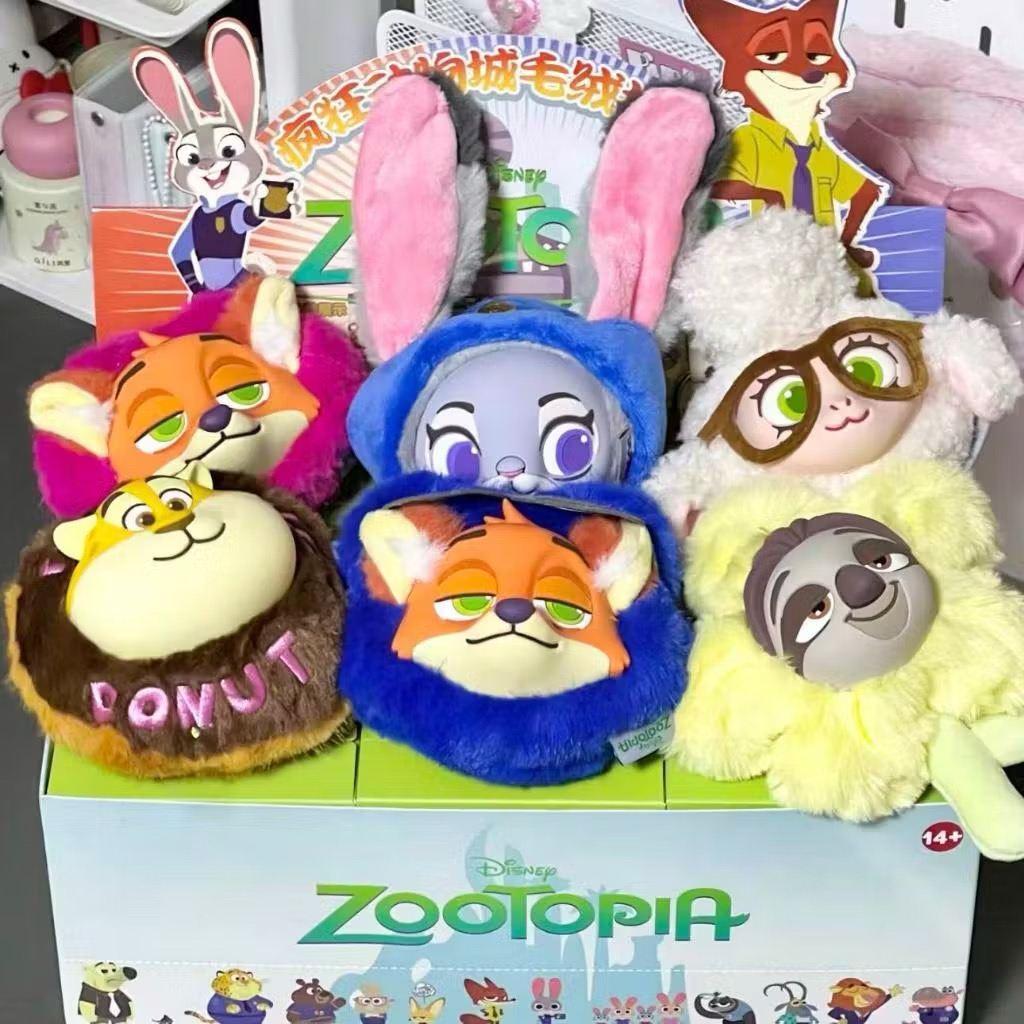 ตุ๊กตาพวงกุญแจ Zootopia Plush Pendant Keychain Series by Mesuca