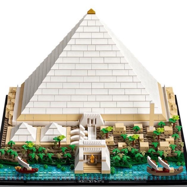 yeabricks 6111Great Pyramid of Giza 1476pcs