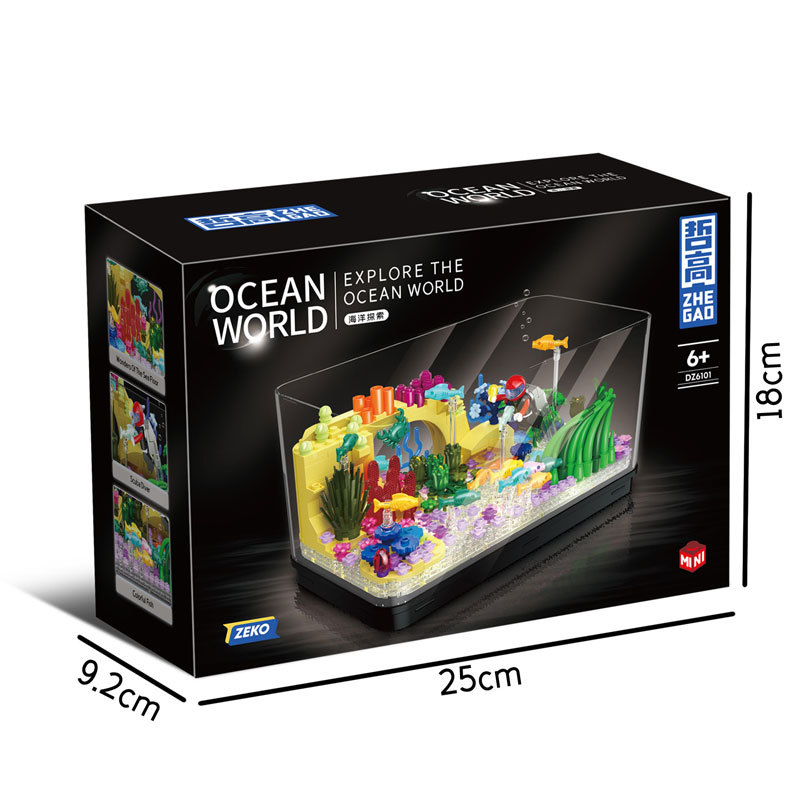 Zhe Gao DZ 6101 Aquarium Ocean World 559pcs