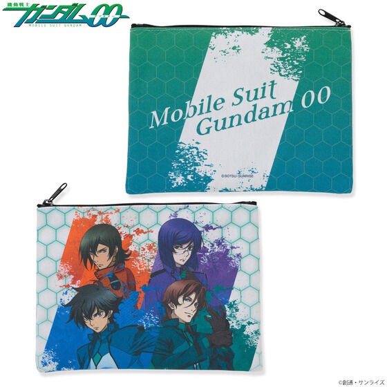 PRE-ORDER : Mobile Suit Gundam 00 Character Illustration Pouch