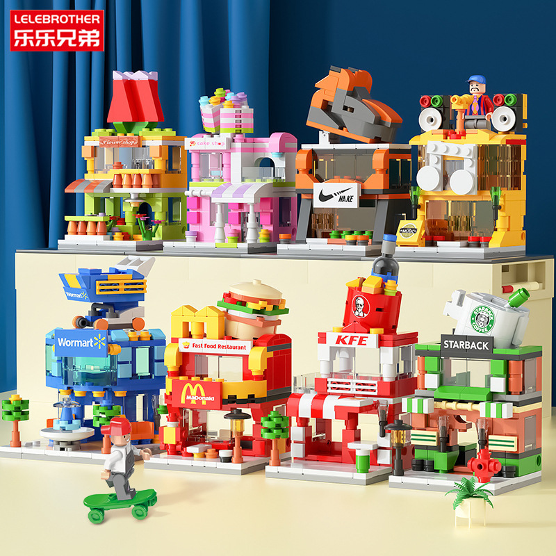 Mini Street View - Lele Brothers 8537, 8613 Fast Food & Food Truck - KFC, McDonald, Starbucks, Walmart’s