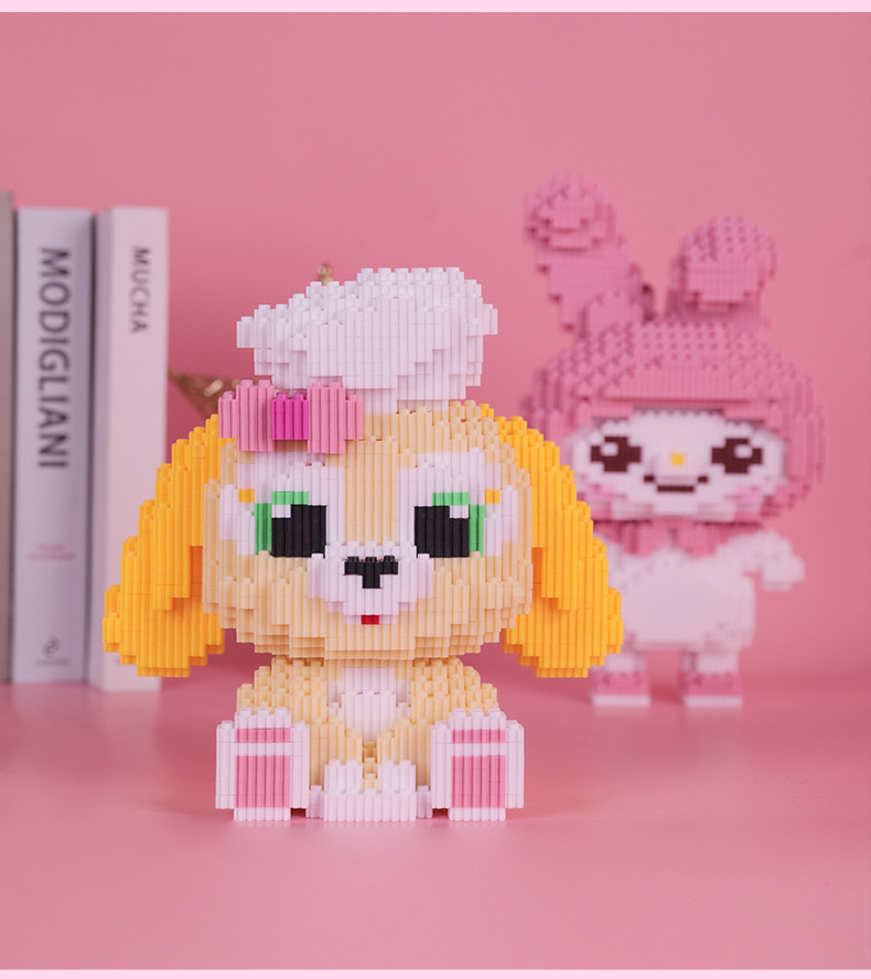 เลโก้นาโนแบบเฟืองไซส์ Jumbo - Haicaipin 58027-58028 Sanrio