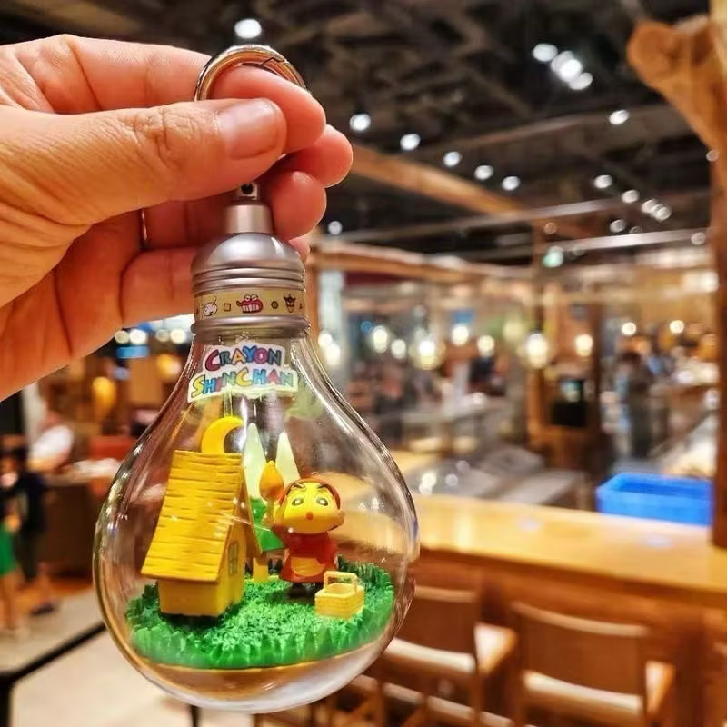 โมเดลได้ 1 ตัว - Crayon Shinchan - Adventure in The Light Bulb Series by Lianyu (มีไฟ)