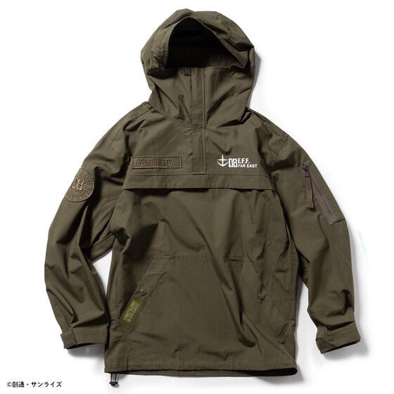 PRE-ORDER : STRICT-G.ARMS "Mobile Suit Gundam: The 08th MS Team" Anorak Hoodie