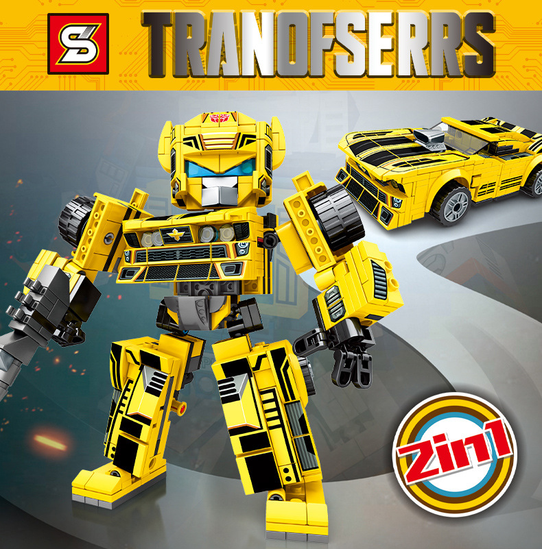 SY 6488 Transformer Bumblebee 2 in 1 452pcs
