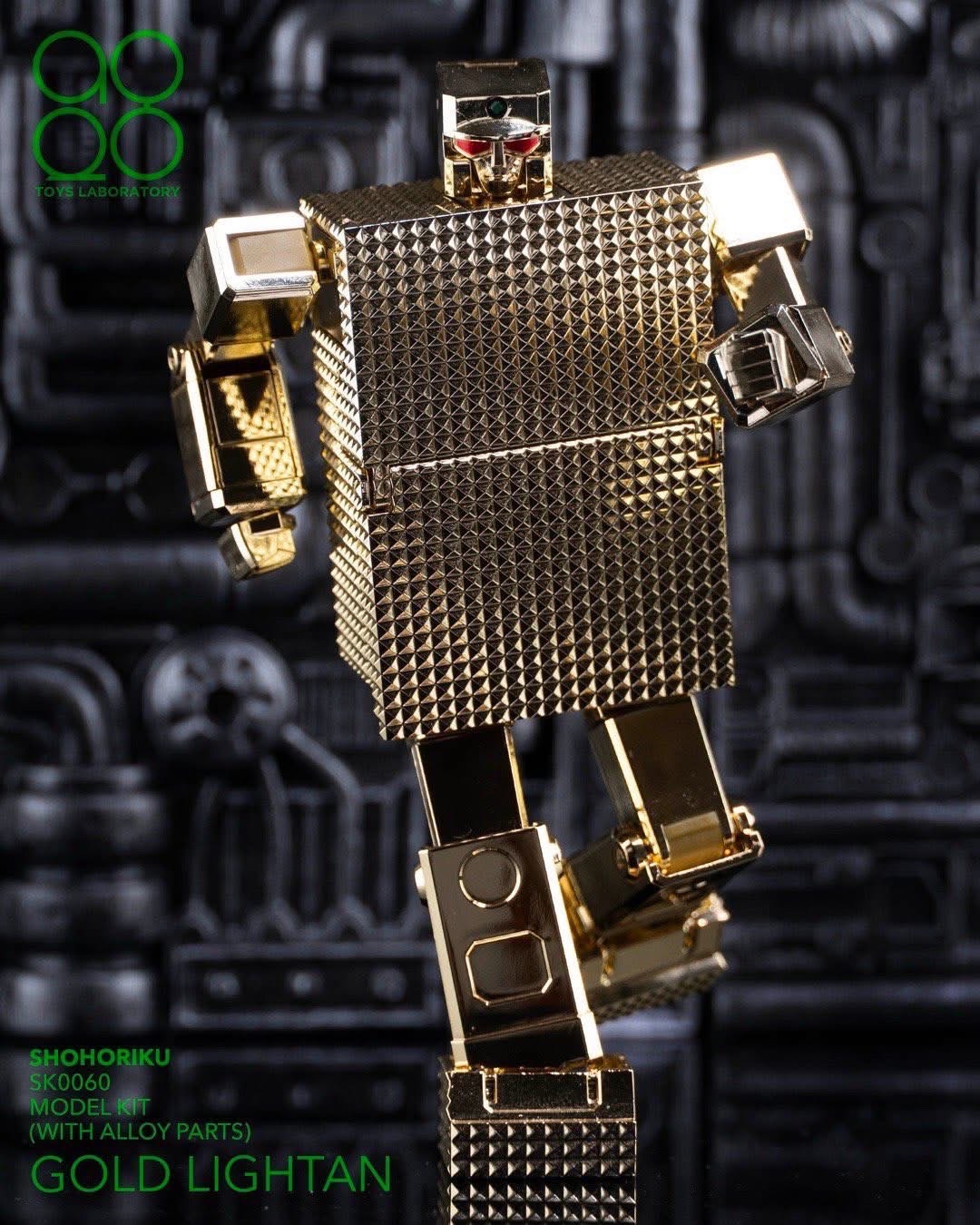 Gold Lightan Model Kit (with Alloy Parts) by Shohoriku Limited