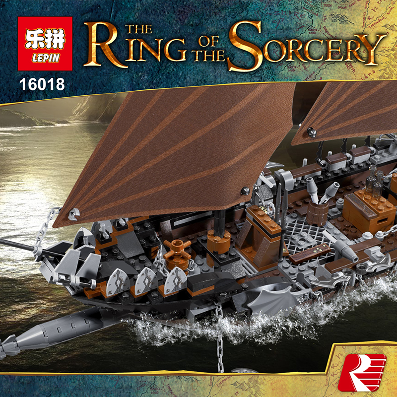 Lepin 16018 The Lord of the Rings Pirate Ship Ambush 756pcs