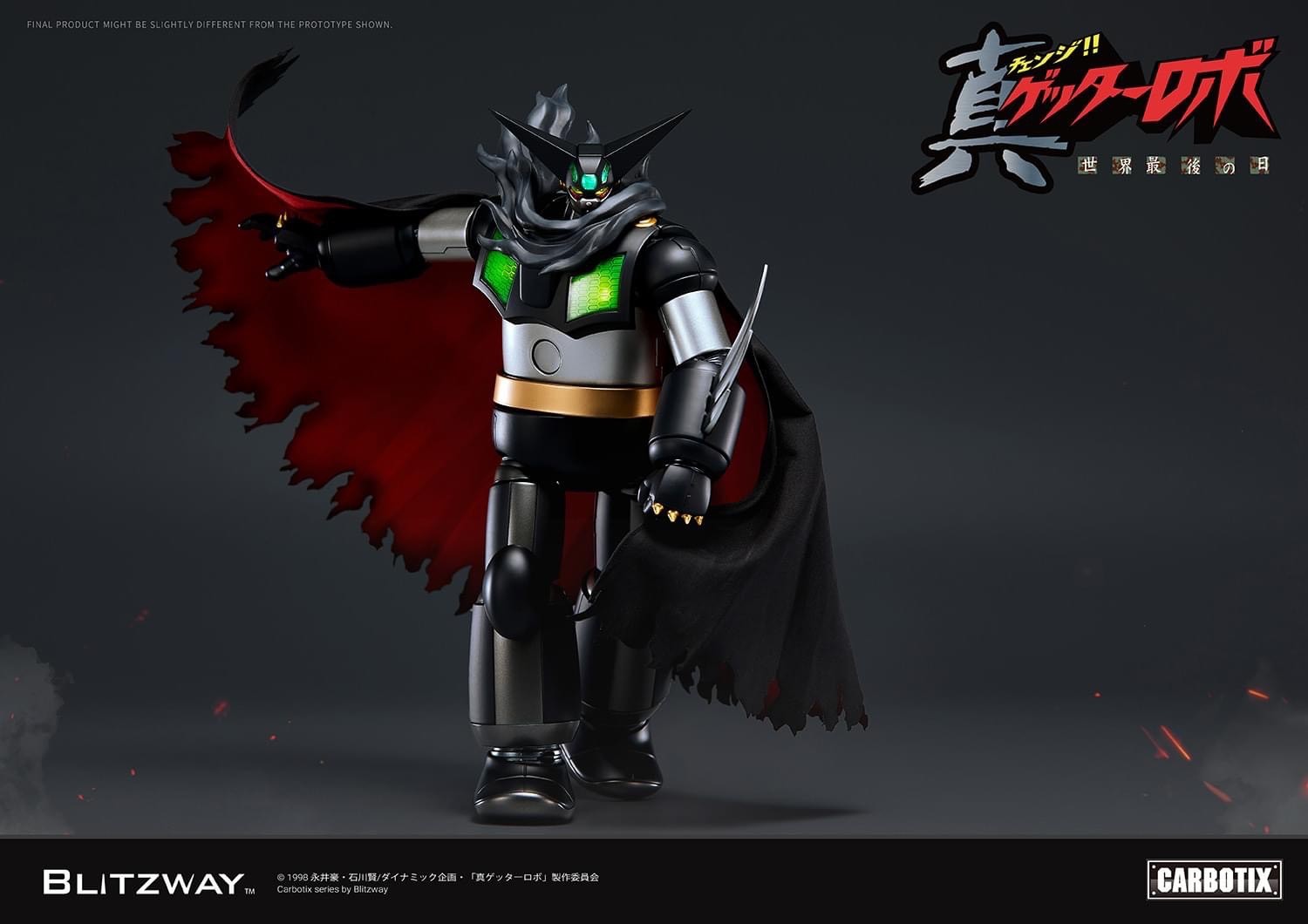 CARBOTIX - Black Getter by Blitzway (มีกล่องน้ำตาล)