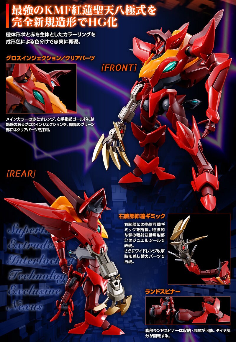 PRE-ORDER : HG 1/35 Guren Type-08 Elements SEITEN Plastic Model