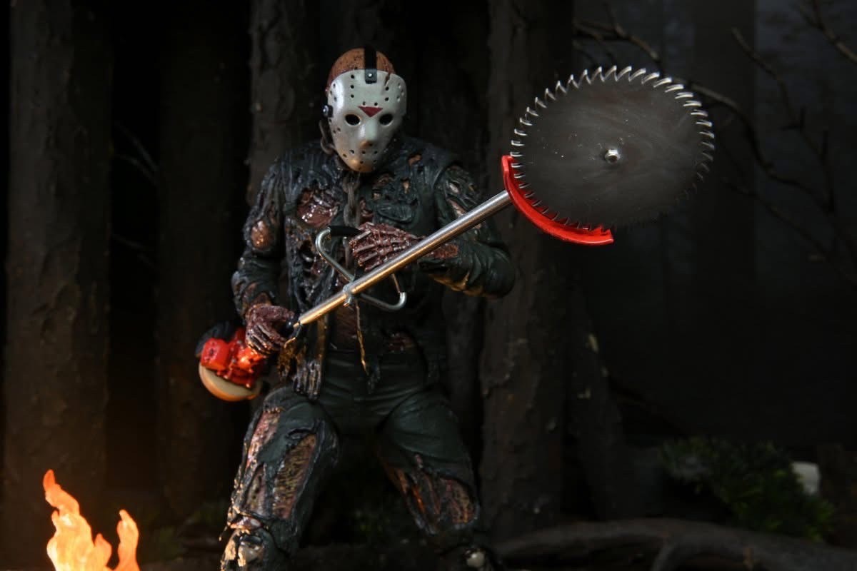 Pre-order : Friday the 13th Ultimate Part 7 (New Blood) Jason Voorhees 7″ Scale Action Figure by NECA (Reissue)