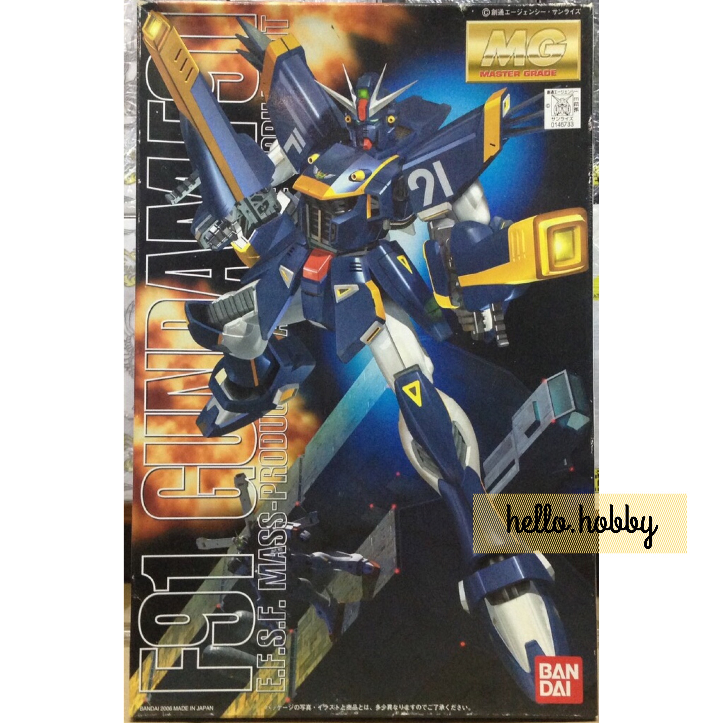 MG 1/100 Gundam F91 Harrison Martin Custom by Bandai