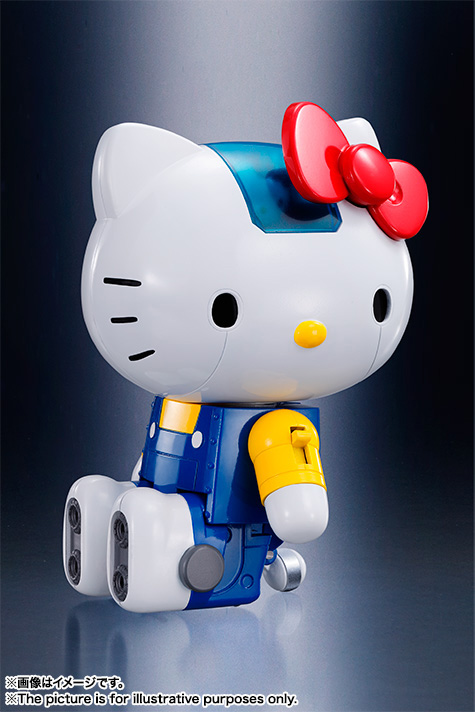 CHOGOKIN - Hello Kitty 40th Anniversary ver. by Bandai (มือสอง)