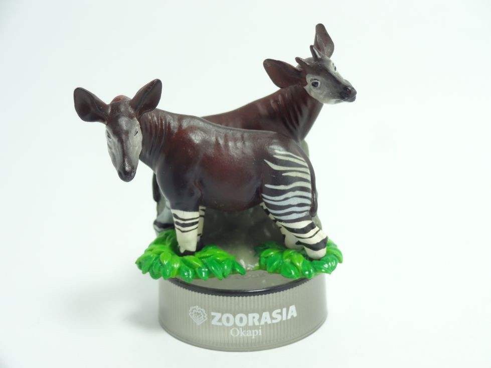 งานฝา กาชาปอง Yokohama Zoo Zoorasia Lunch Jungle Cracker Bottle Cap Trading Figure Collection by Kaiyodo (Set of 9)