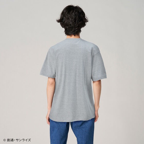PRE-ORDER : Mobile Suit Gundam Mark Basic Line Embroidery T-shirt