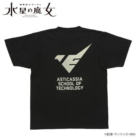 PRE-ORDER : Mobile Suit Gundam The Witch from Mercury Gold Lame Print T-shirt