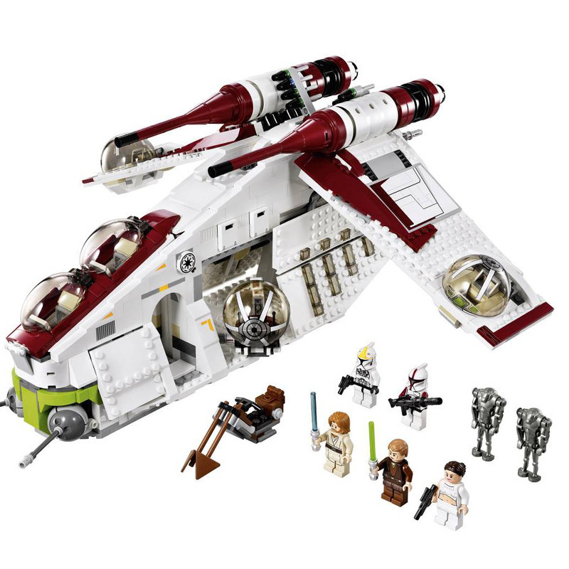 Lion King 180012 Star Wars Republic Gunship 1228pcs