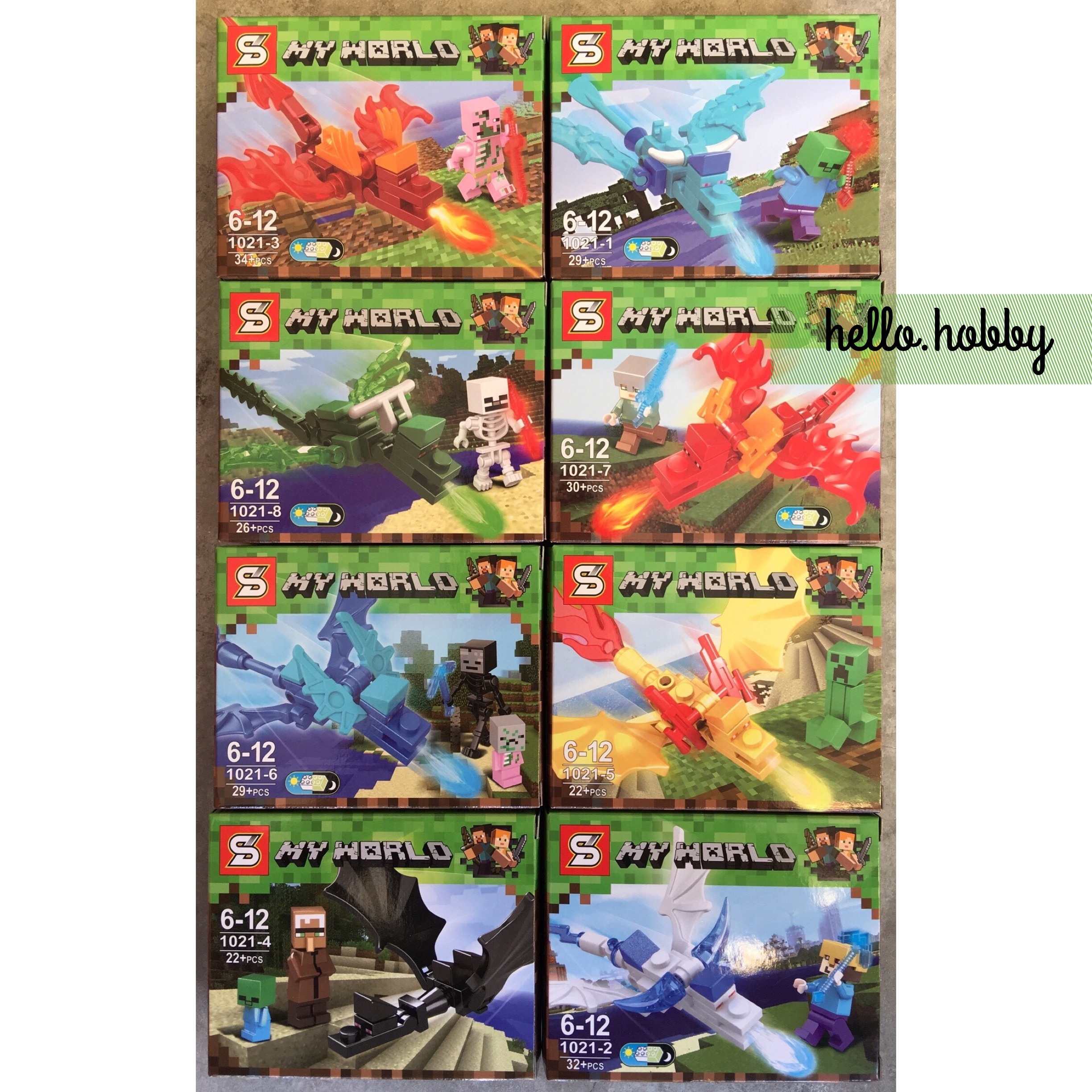 SY 1021 1-8 Minecraft