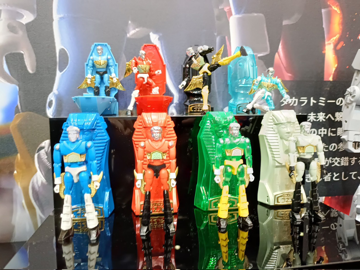 Pre-order : *Takara Tomy Mall Exclusive* T-Spark LEGACYSOUL Microman Command #1 4 Units Set by Takara Tomy