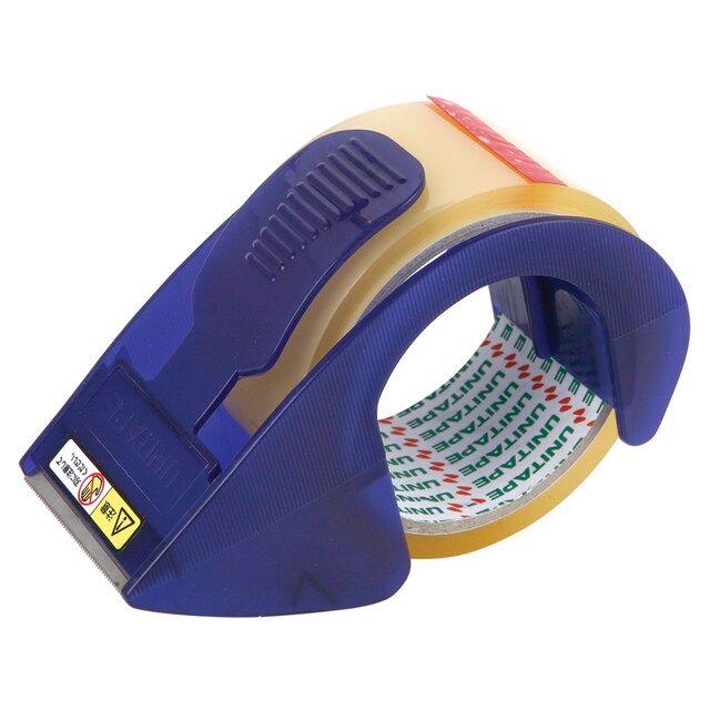 ที่ตัดเทปพร้อมเทปโอพีพี แกน 3" 2"x45y. เทปสีใส ยูนิเทป