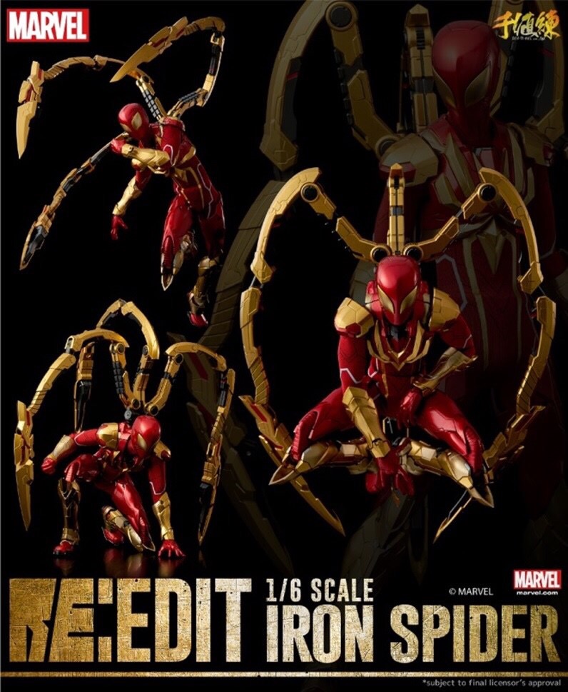 Pre-order : RE:EDIT 1/6 IRON SPIDER by SEN-TI-NEL