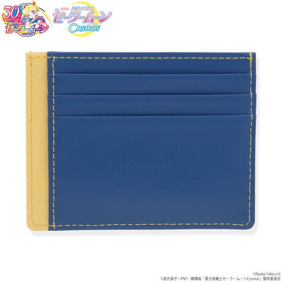 PRE-ORDER : Movie version "Pretty Guardian Sailor Moon Cosmos" Leather Accessory Series Thin Wallet