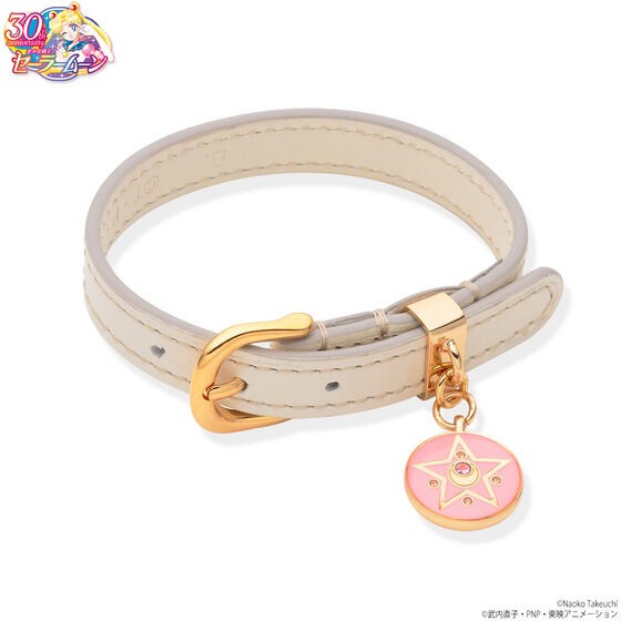 PRE-ORDER : Bishoujo Senshi Sailor Moon Genuine Leather Communication Device Bracelet
