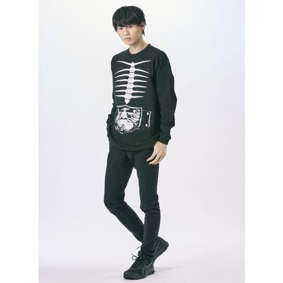 PRE-ORDER : Kamen Rider Shocker Style Long Sleeve T-shirt