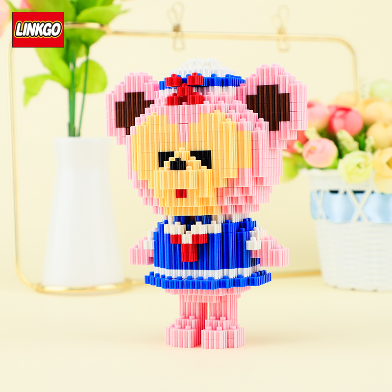 Linkgo 68205-68208 Animals (แบบเฟือง)