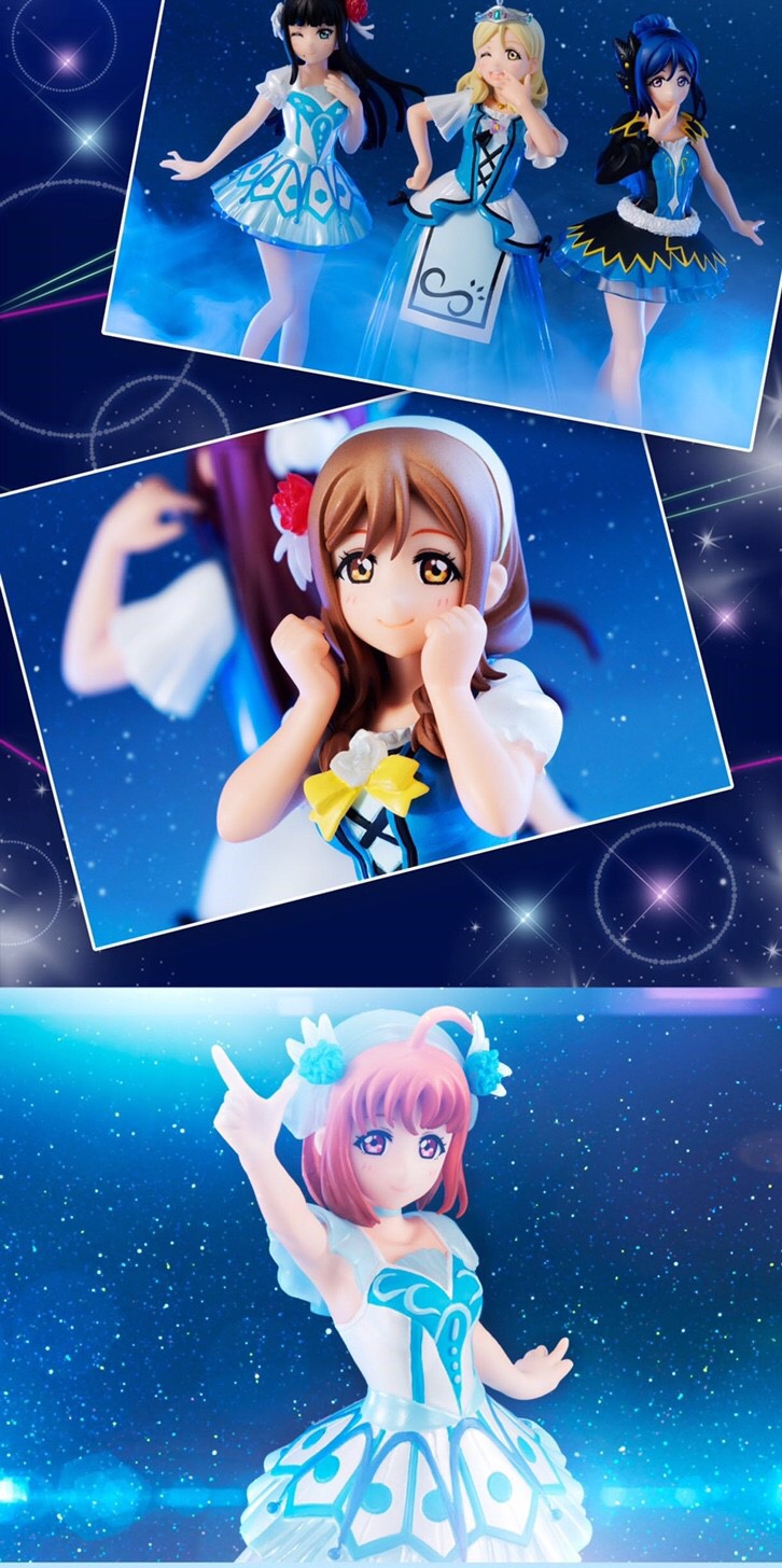 PRE-ORDER : Gasha Portraits Love Live! sunShine! - Water Blue New World Set -