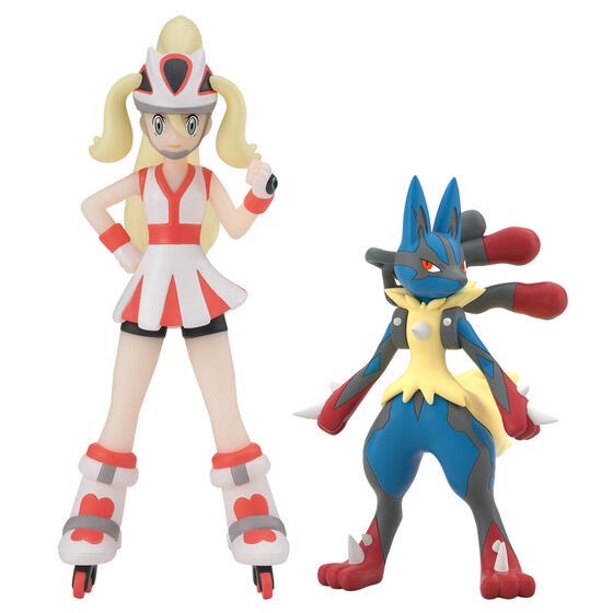 PRE-ORDER : Pokemon Scale World Kalos Region Corni & Mega Lucario / Mega Gyarados