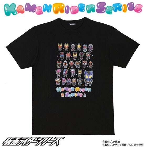 PRE-ORDER : Kamen Rider Gavv & Kamen Rider Series Deformed T-shirt