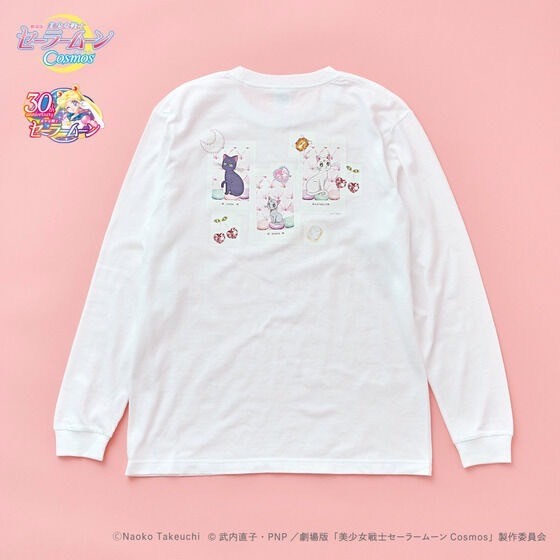 PRE-ORDER : Movie version "Sailor Moon Cosmos" x RoseMarie seoir Collaboration Long Sleeve T-shirt