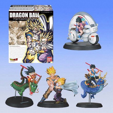 DRAGON BALL Z Fantastic Arts Son Gokou & Shenron Figure by Bandai