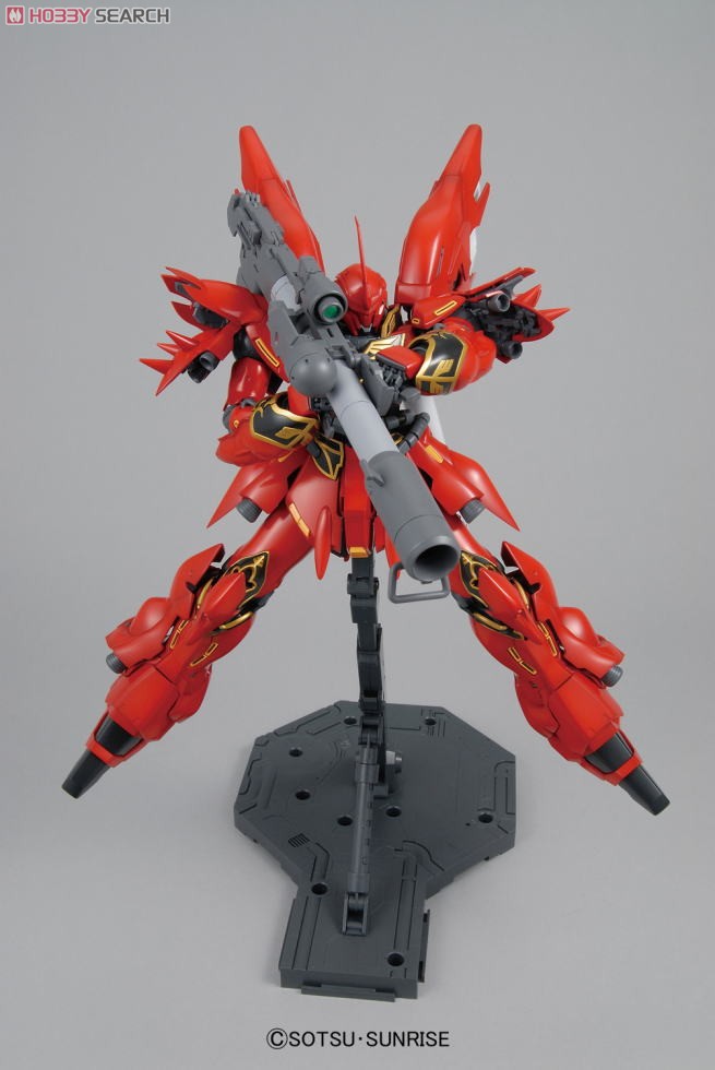 MG 1/100 MSN-06S Sinanju Neo Zeon Mobile Suit Customized for Newtype by Bandai