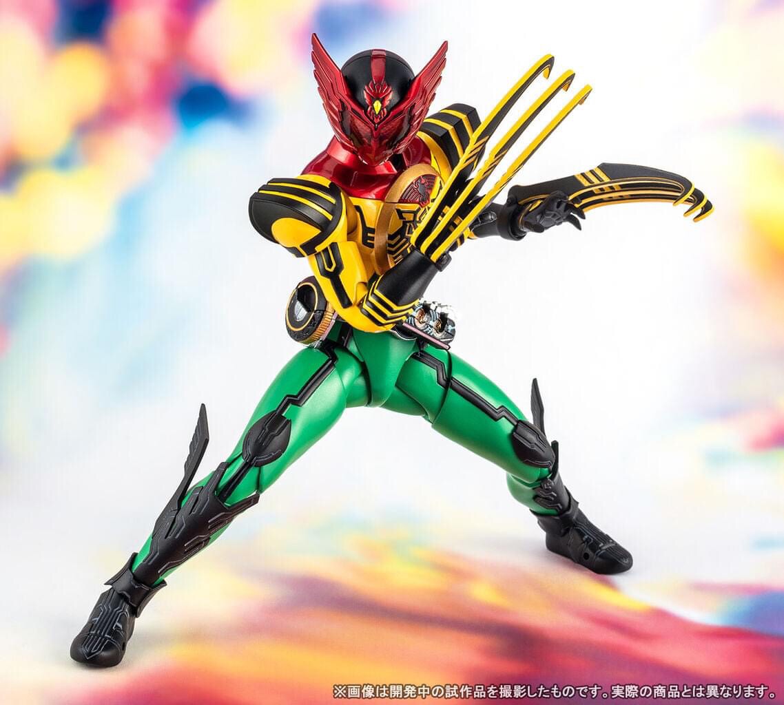 [TAMASHII NATION 2021] *Limited P-bandai* S.H.Figuarts (Shinkocchou Seihou) Kamen Rider OOO Super Tatoba Combo (Lot JP มีกล่องน้ำตาล)