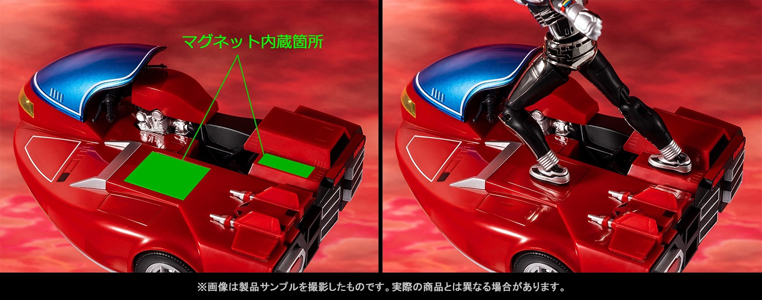 CHOGOKIN - Space Sheriff Gavan & Saibarian by Bandai