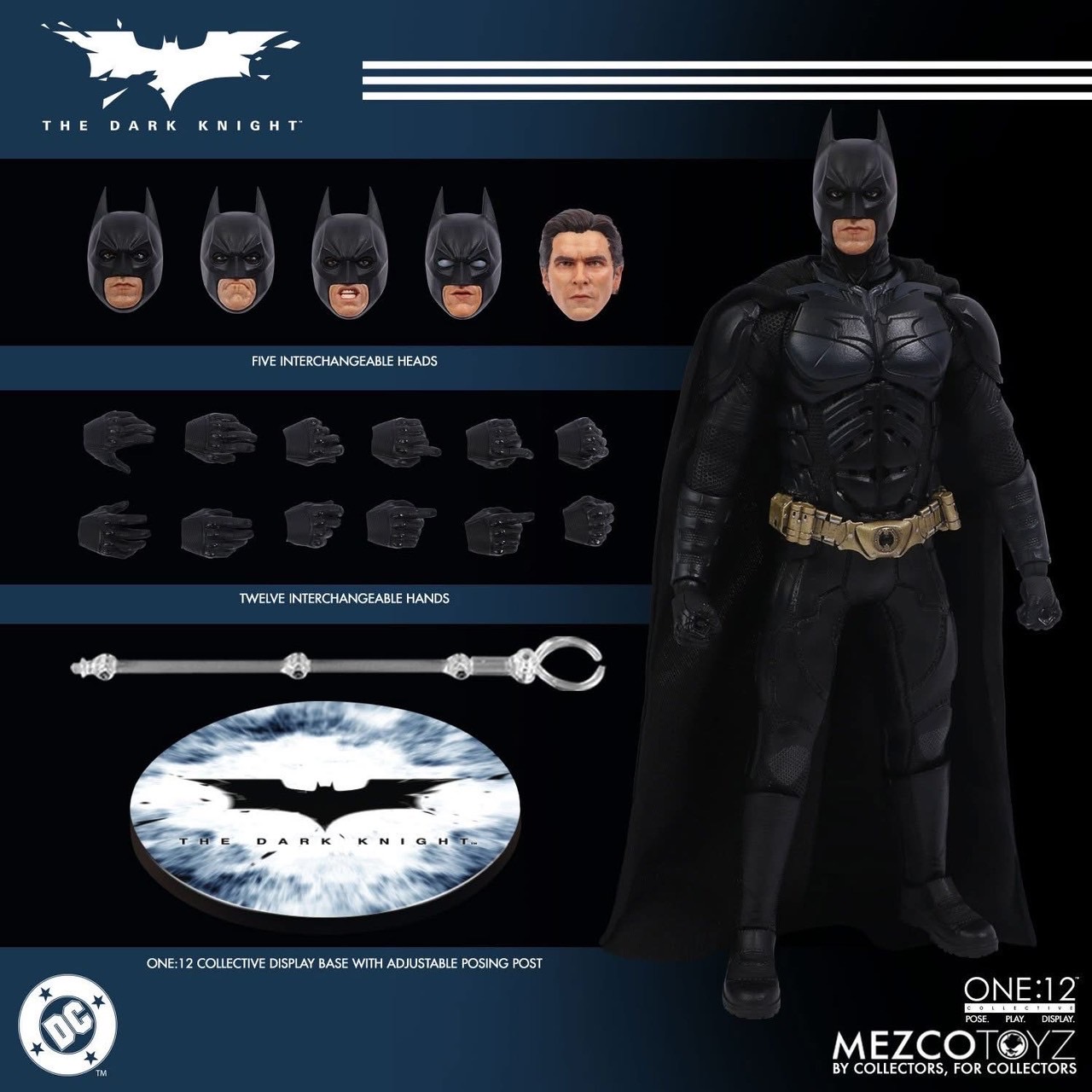Pre-order : ONE:12 COLLECTIVE The Dark Knight: Batman by Mezco Toyz