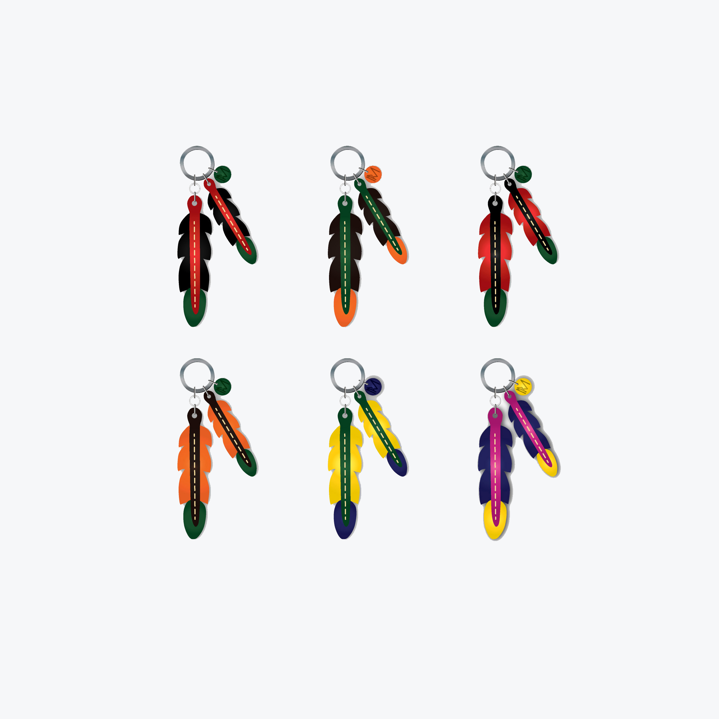 Wing Keyring