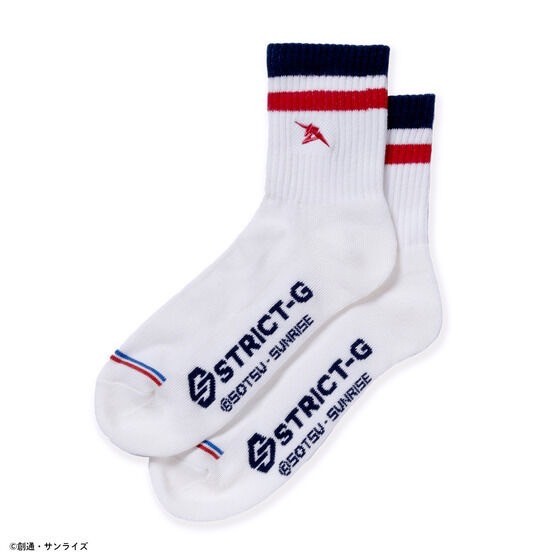 PRE-ORDER : STRICT-G "Mobile Suit Gundam" Basic Line Socks 3P Set