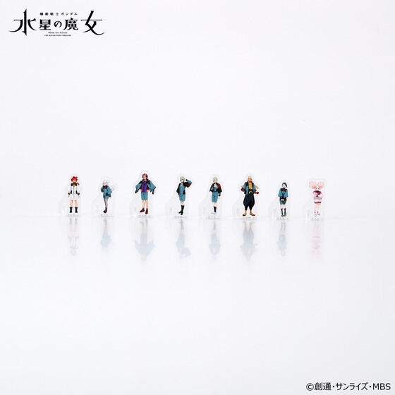 PRE-ORDER : Mobile Suit Gundam Mercury Mini Acrylic Stand (8 types set)