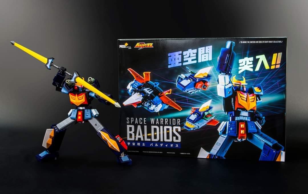 Pose+ Metal Series Space Warrior Baldios by Art Storm