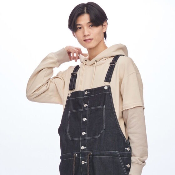 PRE-ORDER : Bakuage Sentai Boonboomger x meagratia Bun Black/Jou Akuse Overalls